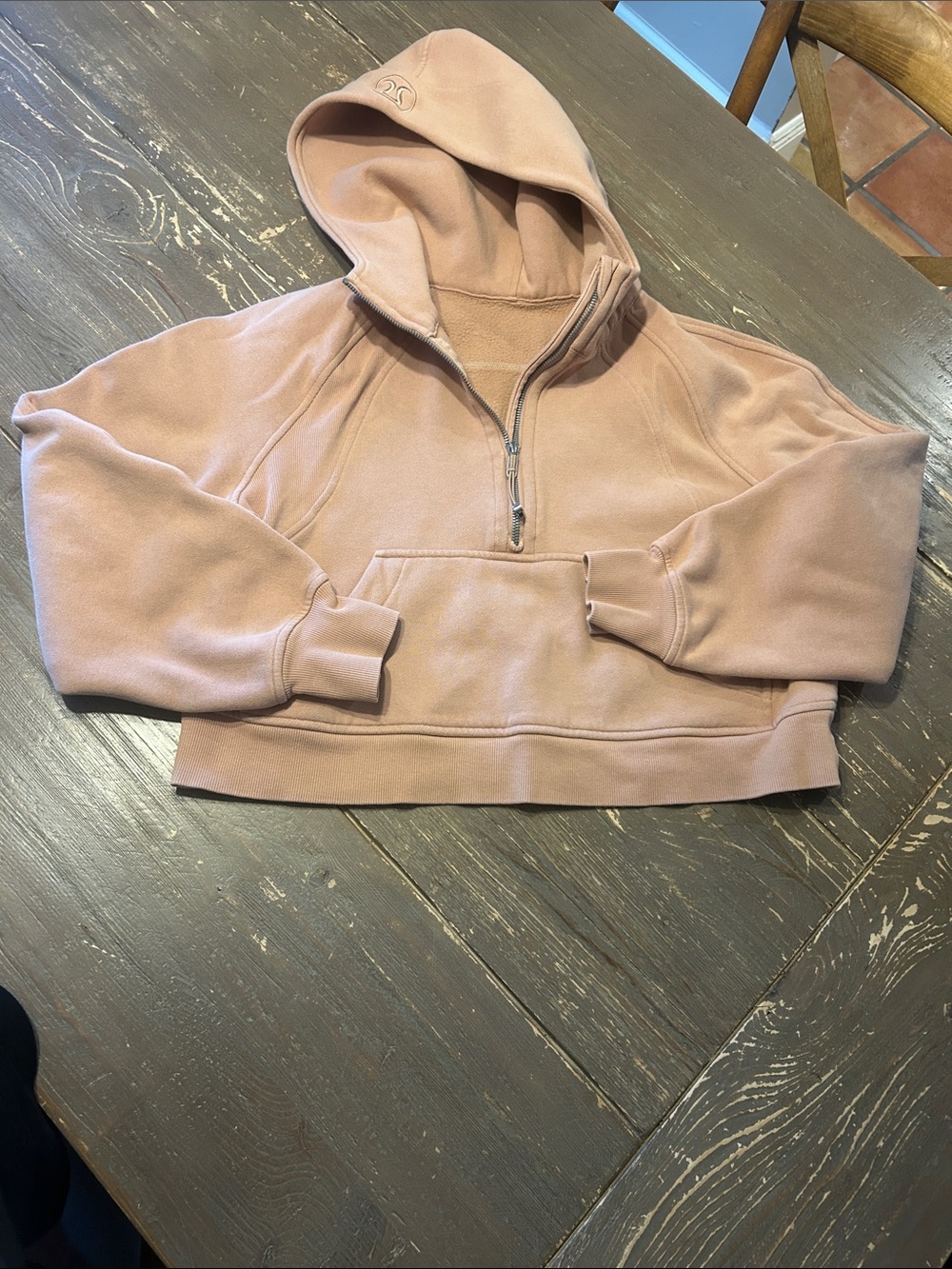 Lululemon Half-Zip Hoodie- Dusty Rose